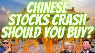 Chinese Stocks Crashing.  Should you buy?