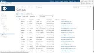 Introduction to Lists in SharePoint 2013