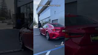 2022 Lexus RC 350 F Sport Infrared | Lexus Stevens Creek