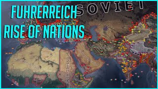 The Rise of Nations HOI4 - Fuhrerreich Hearts of Iron 4 Timelapse