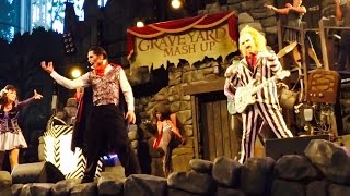 (2015) Full Beetlejuice Grave Yard Mash Up at Universal Orlando August 9, 2015