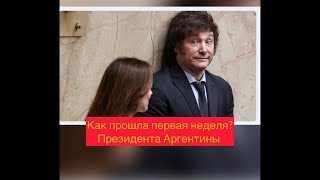 Как прошла первая неделя президента Хавьера Миля и какие подарки ждать на Новый год аргентинцам ?