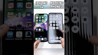 iPhone 14 vs Nothing Phone 2 ⚡ Speed Test of the Year! Who’s the Real Flagship King? 👑#Shorts #Viral