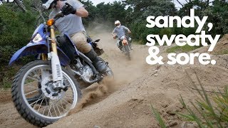 Racing & Crashing a 2017 Yamaha WR250R!