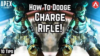 10 Tips: HOW TO NINJA! Dodging Charge Rifles & Outrunning Pathfinders - Apex Legends