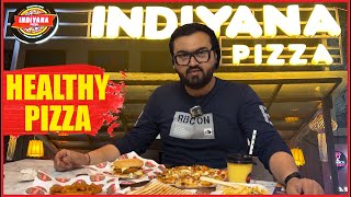 Indiyana Pizza Lucknow || Healthy Pizza || जहां मिलेगा आटे का बना हुआ पिज्जा