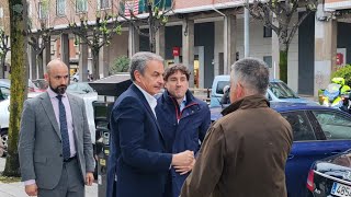 El expresidente Zapatero visita Barakaldo para arropar al candidato a Lehendakari Eneko Andueza