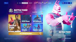 Fortnite chapter 3 season in *LIVE IN LOBBY* early access