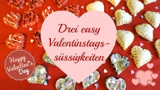 3 easy Valentinstags-Süssigkeiten ❤️🌹⎮weeklyMel