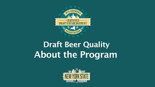 Draft Beer Quality -  About The Program