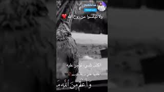 ولا تيأسوا من روح الله ❤️#راحة_نفسية #لاتنسوا_الاشتراك_في_القناة خليها علي بروفايلك …🥀🖤