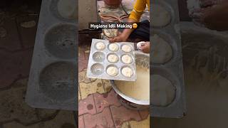 😱Hygienic Idli Making😍🔥#youtubeshorts #shorts #idli #southindian #trending #ytshorts #streetfood