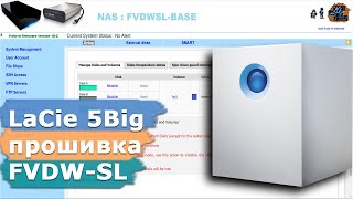 Как восстановить данные с разрушенного RAID LaCie 5big Network2 NAS со сторонней прошивкой fvdwsl