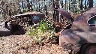 Antique car Junkyard (walkthrough and commentary) #pov #southgeorgia #waycross