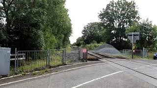 NIR Class 4000 (4007+4002) @ Kellswater North Level Crossing 22/7/2018