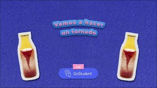 Cómo hacer un tornado en una botella - Manualidades con GoStudent | El blog de GoStudent #DIY