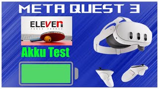 Meta Quest 3 🔋Akku Schwäche ?! | Test