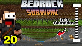 A MEGA FARM de CANA na SÉRIE do BEDROCK SURVIVAL 1.20