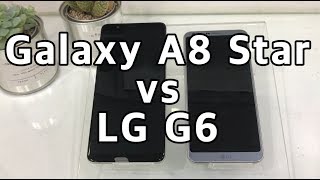 Samsung Galaxy A8 Star vs LG G6 Speed test Comparison! (갤럭시A8 스타 vs LG G6 속도비교 테스트)