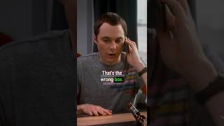 TBBT S02E17 | Sheldon - That's the wrong box #shorts