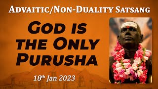 516. Bhagavan Ramana Satsang - God is the Only Purusha