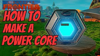 How To Make A Power Core Lightyear Frontier