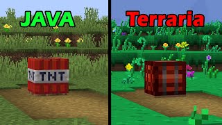 minecraft java vs terraria