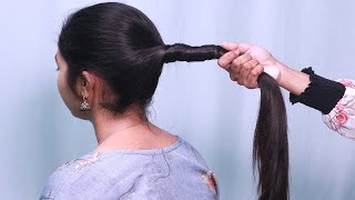 Super Cute Hairstyle For Long Hair Girls | Easy Hairstyle Using Trick | Hairstyle For All Occasions