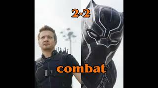 Hawkeye vs Black Panther