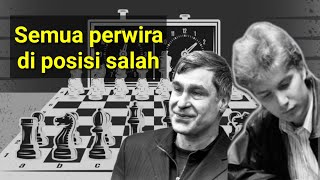 Kesalahan berpikir dalam Dutch Defence. Alexei Shirov vs Vasyl Ivanchuk