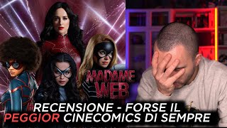 MADAME WEB - FORSE è il PEGGIOR CINECOMICS di SEMPRE  - RECENSIONE - SONY BASTA!!!