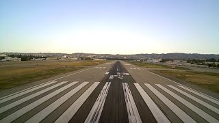 Gulfstream G550 ILS approach. Van Nuys, CA