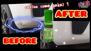 Menghilangkan noda bintik hitam pada mobil dengan mudah || easy to remove dark spots on the car