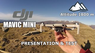 DJI MAVIC MINI: Test dans les Pyrénées