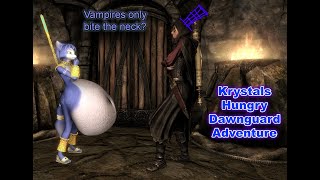 Skyrim Devourment   Krystal's Dawnguard Adventure Part 2