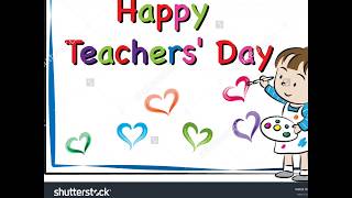 ## Happy Teachers day Special status#