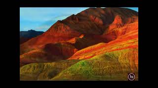 Unbelievable😲 Rainbow Mountains 🥰 #rainbowmountain #viralvideo #trending #explore