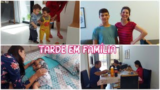 FIZ ALMOÇO PARA RECEBER A FAMÍLIA EM CASA, DYLLAN BRINCANDO+ MANTENDO A ORGANIZAÇÃO| Amanda Maria