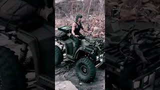 1/6 rc atv custom off-road driving rambo movie