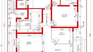 50' X 90' House Plan | 50*90 Home Plan | Map with 2BHK Tv lounge Parking | 4500 sqft #viral