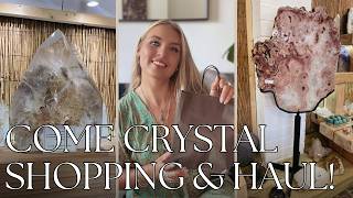 COME CRYSTAL SHOPPING WITH ME & CRYSTAL HAUL ✨