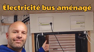 Aménager un bus en camping-car coffret électrique !!!