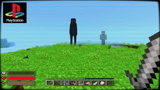 I Played PS1 Minecraft And Its TERRIFYING...