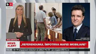 N. DAN ÎN DIRECT LA B1 TV, DESPRE MIZA REFERENDUMULUI_Știri B1TV_21 nov. 2024