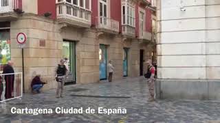 Arriado de Bandera en Capitanía General. Cartagena, 20 de diciembre 2018.