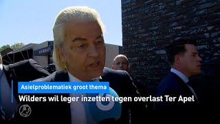 ❌ Wilders wil leger inzetten tegen overlast Ter Apel | Hart van Nederland