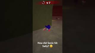 My grapple failed... [Sonic.Exe The Disaster] #roblox #sonic #sonicexethedisaster  #sonicexetd