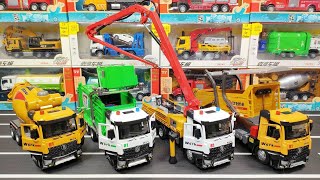 Review Of Metal Diecast Trucks For Mixer Truck, Garbage Truck, Concrete Pump Truck, Dump Truck