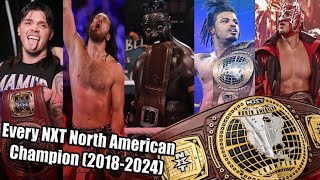 Every NXT North American Champion (2018-2024)