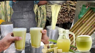 Karachi ka Fresh Sugarcane Juice |Traditional Style Street Sugarcane Juice |Food Rastay #summerdrink